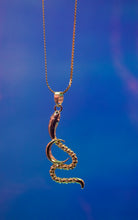 Load image into Gallery viewer, Serpent Moon Necklace

