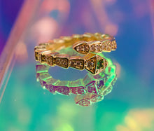 Load image into Gallery viewer, Gold Serpent Ring
