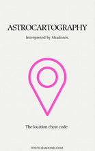 Load image into Gallery viewer, Astrocartography. Interpreted by Shadonis Ebook (AUDIO- SWEDISH)
