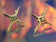 Load image into Gallery viewer, North Star Stud Earrings
