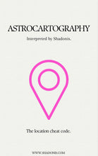 Load image into Gallery viewer, Astrocartography. Interpreted by Shadonis Ebook (AUDIO- ENGLISH)
