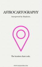 Load image into Gallery viewer, Astrocartography. Interpreted by Shadonis Ebook (AUDIO- CHINESE)
