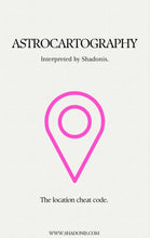 Load image into Gallery viewer, Astrocartography. Interpreted by Shadonis Ebook (AUDIO- ARABIC)
